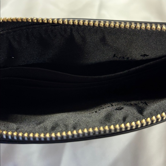 Kate Spade Lucy spotted leopard leather med zip wristlet wallet purse NwT - Picture 7 of 13